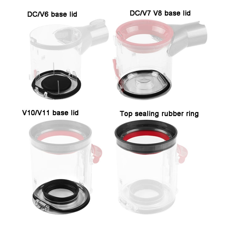 For Dyson V7 V8 Dust Bin Base Lid Vacuum Cleaner Replacement Accessories - free shipping - PMC TechLife - Order now!