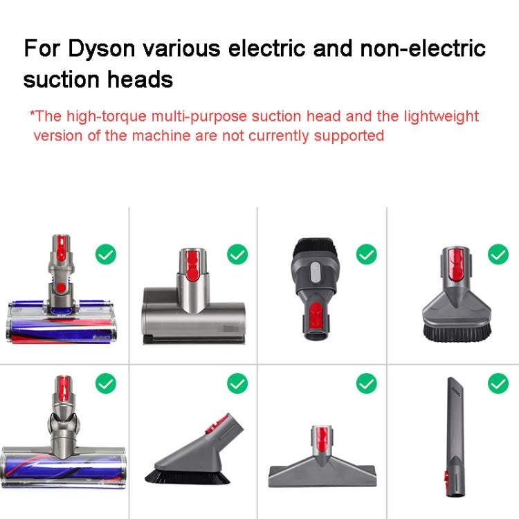 For Dyson V7 V8 V10 V11 V15 Vacuum Cleaner Suction Head Adapter with LED Light - free shipping - PMC TechLife - Order now!