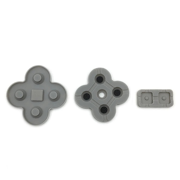 For Nintendo Dual Screen Lite 6sets Conductive Rubber Pad Soft Silicone Adhesive Key Button Pads - Switch Lite Spare Parts by PMC TechLife | Online Shopping South Africa | PMC TechLife