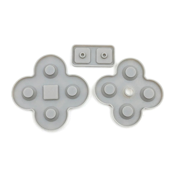 For Nintendo Dual Screen Lite 6sets Conductive Rubber Pad Soft Silicone Adhesive Key Button Pads - Switch Lite Spare Parts by PMC TechLife | Online Shopping South Africa | PMC TechLife