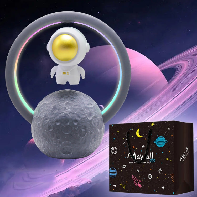 Y-598 Suspended Astronaut Bluetooth Speaker RGB Light Subwoofer Ornament,Spec: 598B Golden+Gift Bag - Desktop Speaker by PMC TechLife | Online Shopping South Africa | PMC TechLife