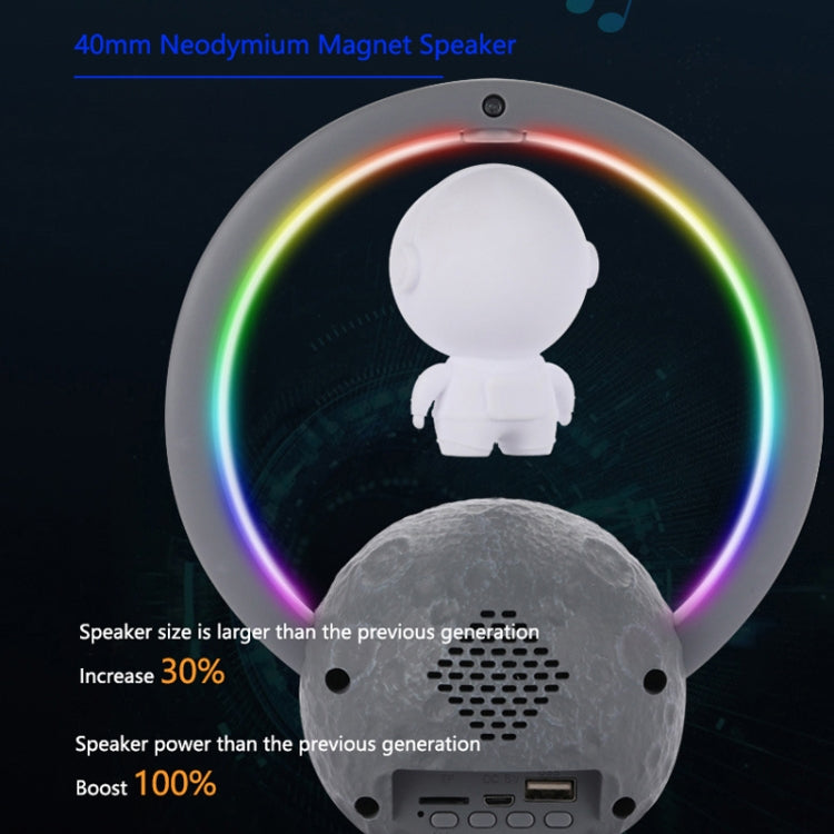 Y-598 Suspended Astronaut Bluetooth Speaker RGB Light Subwoofer Ornament,Spec: 598B Golden+Gift Bag - Desktop Speaker by PMC TechLife | Online Shopping South Africa | PMC TechLife