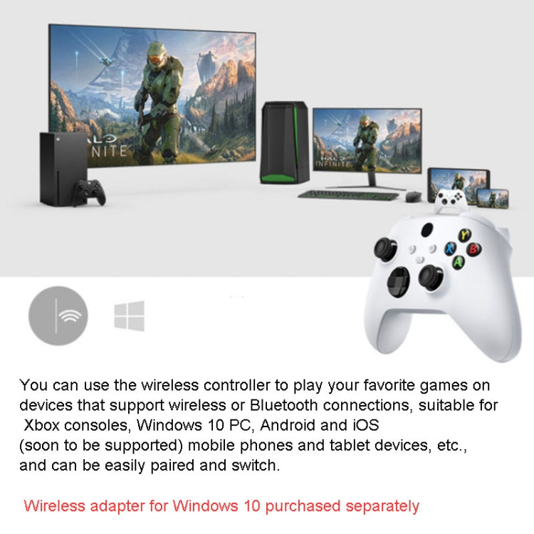 For Xbox Series X/S Bluetooth Wireless Controller Gamepad Joystick(Red) - Gamepad by PMC TechLife | Online Shopping South Africa | PMC TechLife