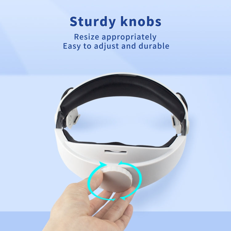 For Oculus Quest 2 VR Glasses Adjustable Improve Comfort Elite Head Strap - VR Accessories by PMC TechLife | Online Shopping South Africa | PMC TechLife