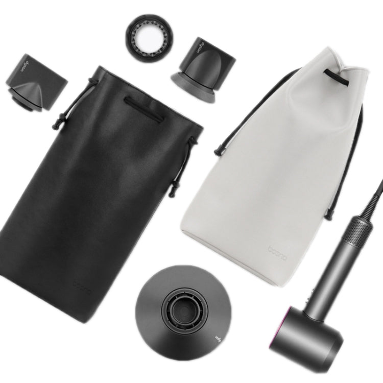 Baona DS-003 for Dyson Hair Dryer Complete Accessories PU Storage Bag(Grey) - free shipping - PMC TechLife - Order now!