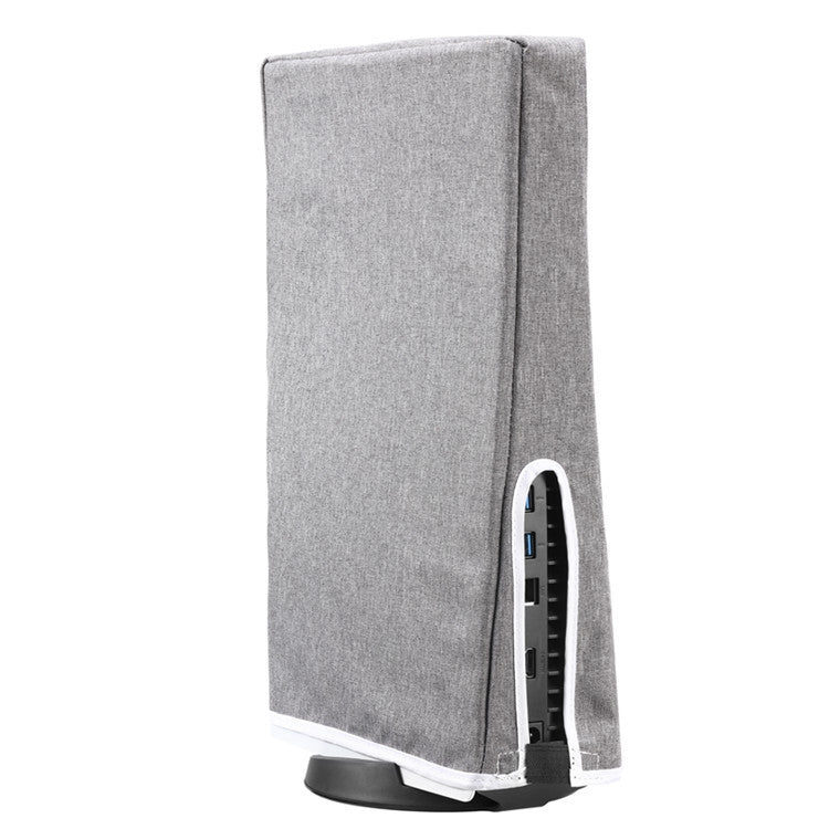 PS5-1 for Snoy PS5 Game Console Waterproof and Dustproof Protective Cover(Vertical Gray) - Bags by PMC TechLife | Online Shopping South Africa | PMC TechLife