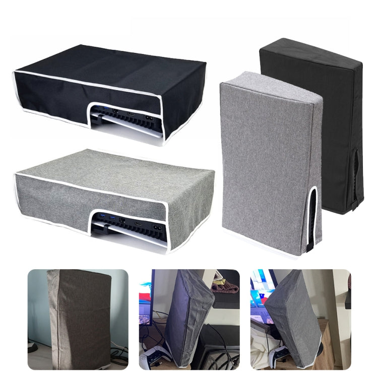 PS5-1 for Snoy PS5 Game Console Waterproof and Dustproof Protective Cover(Vertical Gray) - Bags by PMC TechLife | Online Shopping South Africa | PMC TechLife