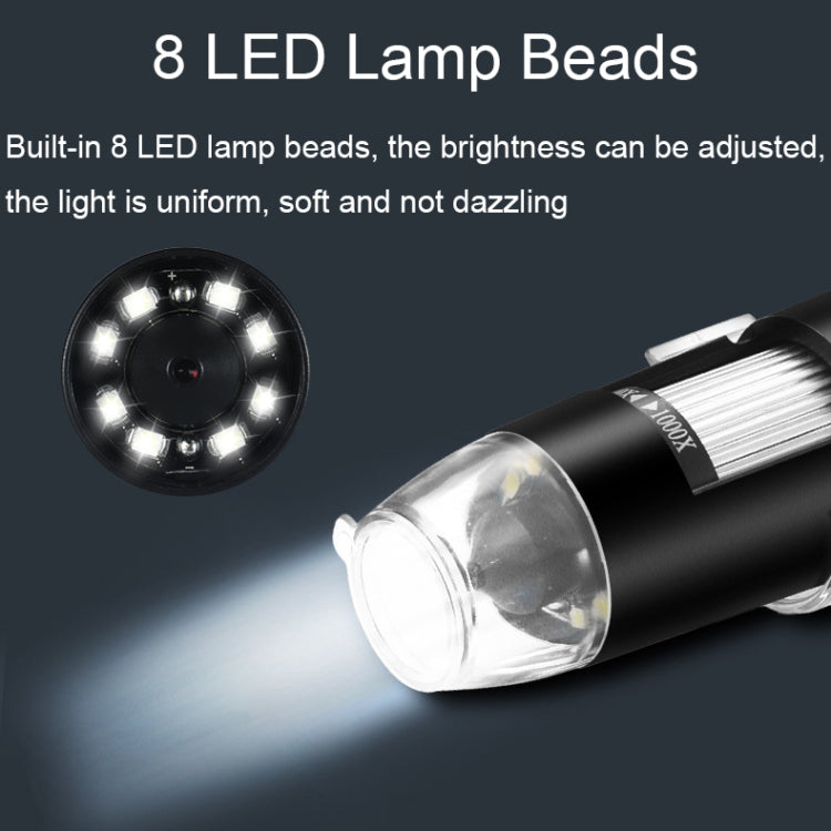 A8 50X-1000X USB Hose Stand Digital Microscope LED Light Handheld Portable Microscope - free shipping - PMC TechLife - Order now!