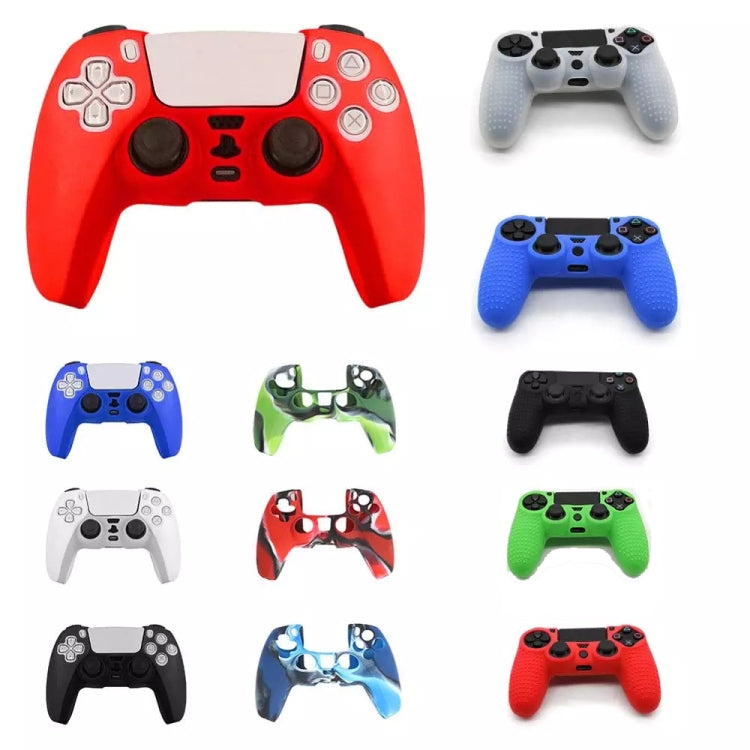 For PS5 Controller Silicone Case Protective Cover, Product color: Camouflage Blue - Cases by PMC TechLife | Online Shopping South Africa | PMC TechLife