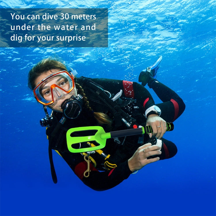 Goint Waterproof Handheld Metal Detector Underwater Treasure Hunter Detector(IP760 Green Round) - free shipping - PMC TechLife - Order now!