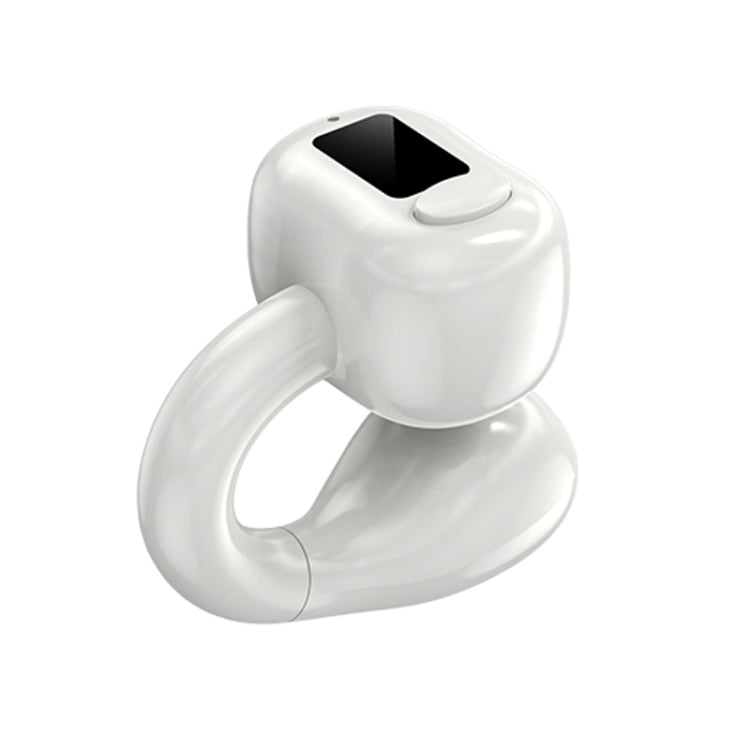 M10 IPX5 Waterproof Ear Clip Bluetooth Earphones, Style: Single White - Bluetooth Earphone by PMC TechLife | Online Shopping South Africa | PMC TechLife