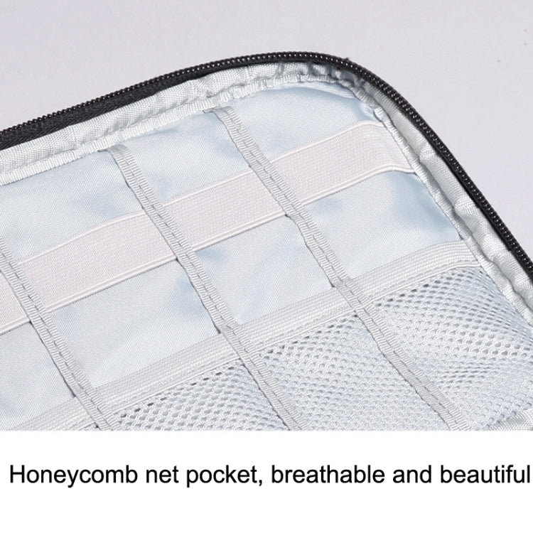 Power Data Cable Storage Bag Digital Mobile Hard Disk Protective Cover , Size: Small (Gray) - Digital Storage Bag by PMC TechLife | Online Shopping South Africa | PMC TechLife | Buy Now Pay Later Mobicred