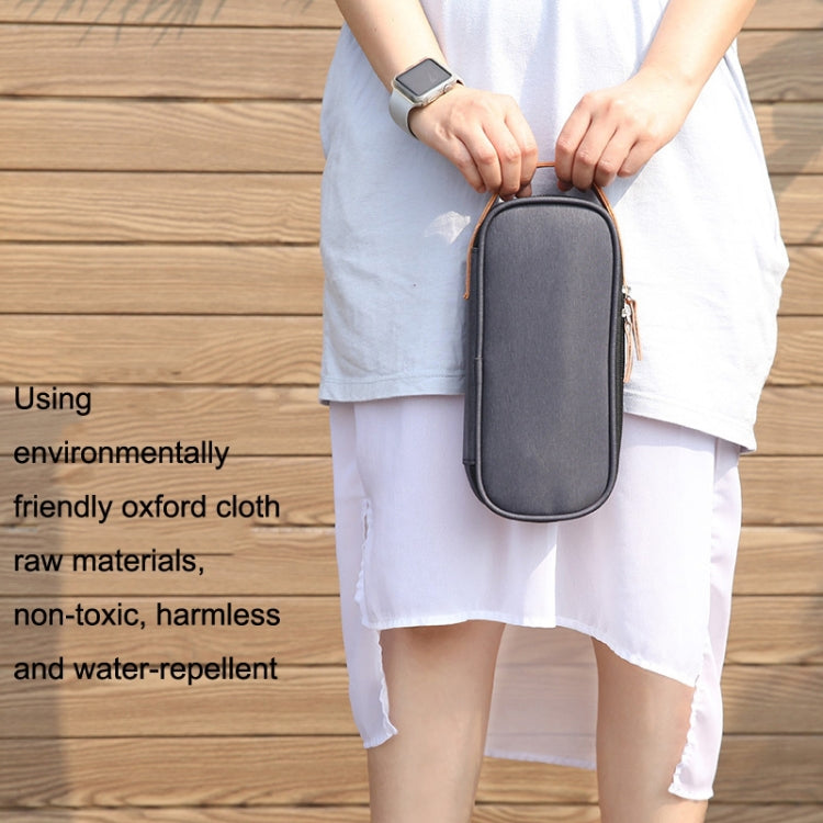 Power Data Cable Storage Bag Digital Mobile Hard Disk Protective Cover , Size: Small (Gray) - Digital Storage Bag by PMC TechLife | Online Shopping South Africa | PMC TechLife | Buy Now Pay Later Mobicred