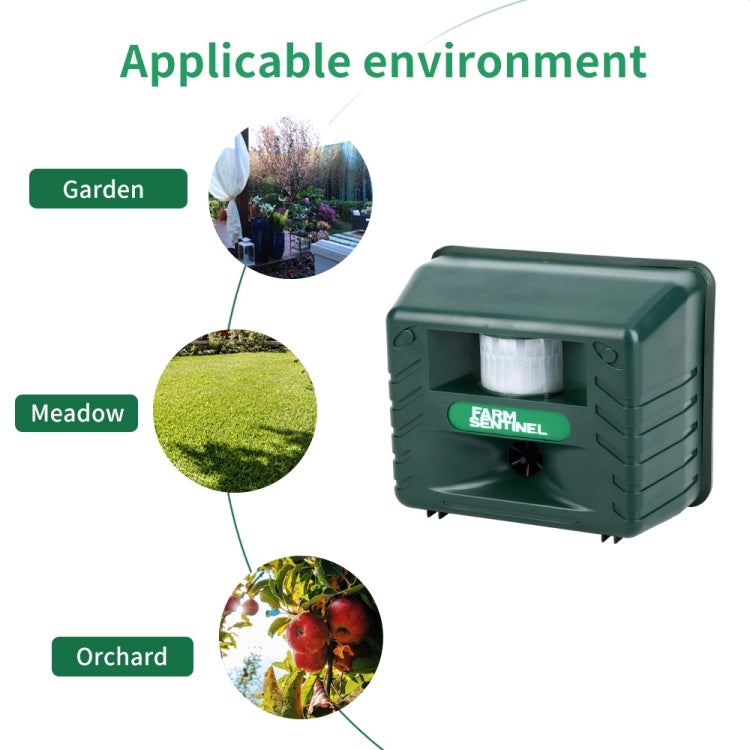 SK131 Garden Outdoor Ultrasonic Rat Repeller Snake Repelle Farm Animal Driving Device(AU Plug) - free shipping - PMC TechLife - Order now!
