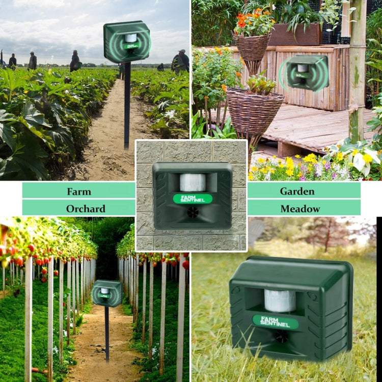 SK131 Garden Outdoor Ultrasonic Rat Repeller Snake Repelle Farm Animal Driving Device(AU Plug) - free shipping - PMC TechLife - Order now!