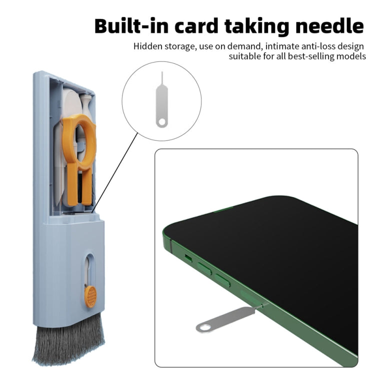 Q6S 10-in-1 Bluetooth Headphone Cleaning Pen Mobile Computer Keyboard Screen Digital Camera Cleaning Kit(Black) - Other Accessories by PMC TechLife | Online Shopping South Africa | PMC TechLife