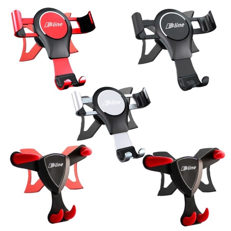 For Audi Car Strong Magnetic Phone Holder(A3/S3 Stand 1 Red) - Car Holders by PMC TechLife | Online Shopping South Africa | PMC TechLife