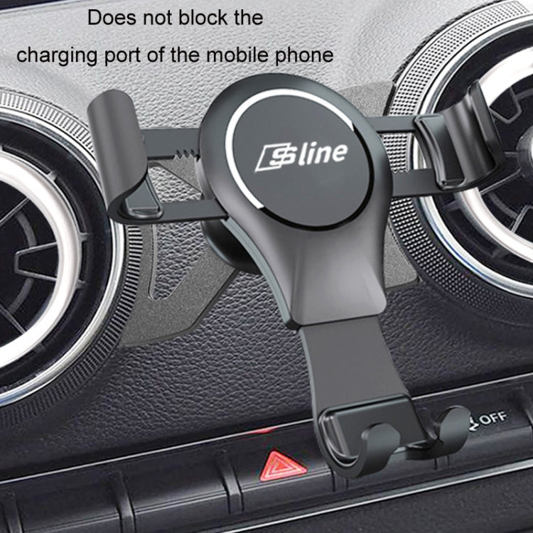 For Audi Car Strong Magnetic Phone Holder(A3/S3 Stand 1 Red) - Car Holders by PMC TechLife | Online Shopping South Africa | PMC TechLife