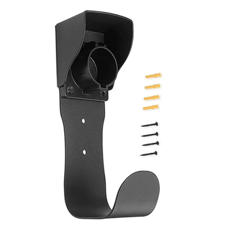 EV Charger Cable Holder Electric Car Charging Cable Organizer for J1772 Plug(Black) - EV Charger Accessories by PMC TechLife | Online Shopping South Africa | PMC TechLife