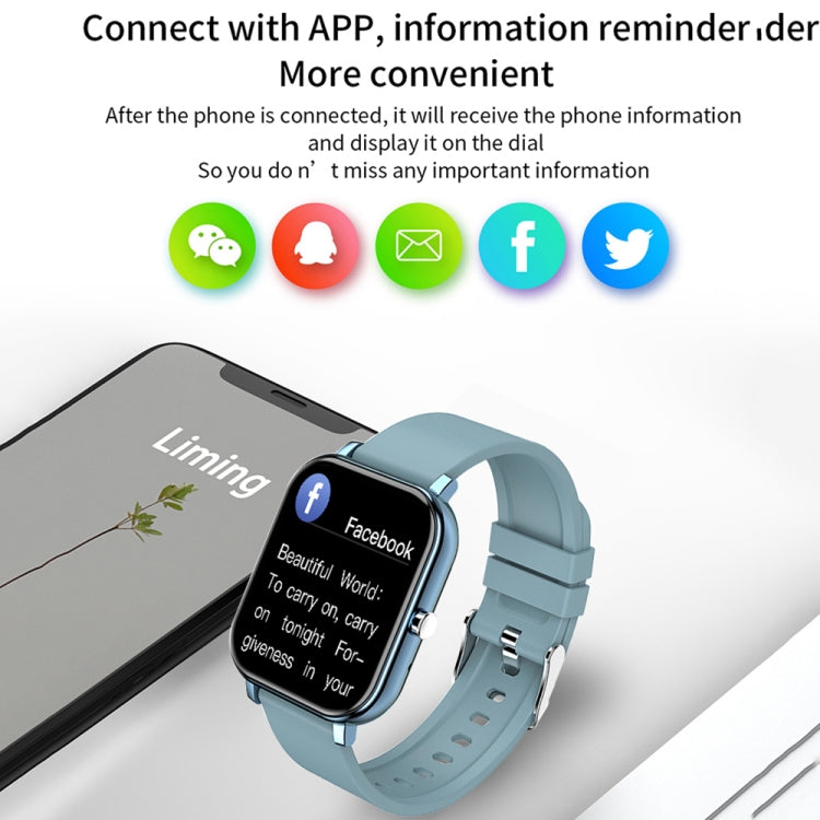 H10 1.69 inch Screen Bluetooth Call Smart Watch, Support Heart Rate/Blood Pressure/Sleep Monitoring, Color: Grey - free shipping - PMC TechLife - Order now!