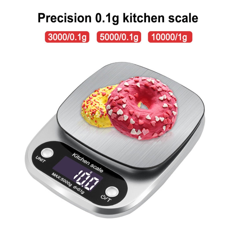 Small Multifunctional Kitchen High Precision Electronic Scale LCD Digital Display Food Scale, Model: 10kg/ 1g - Kitchen Scales by PMC TechLife | Online Shopping South Africa | PMC TechLife | Buy Now Pay Later Mobicred