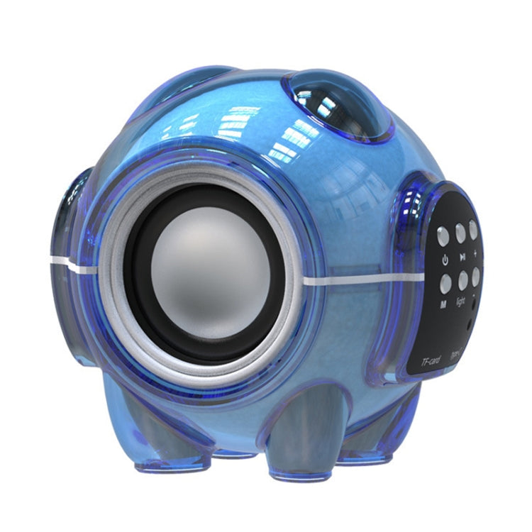 M18 Mini Space Panda Shape Wireless Bluetooth Speaker Desktop Portable Cartoon Audio(Blue) - Mini Speaker by PMC TechLife | Online Shopping South Africa | PMC TechLife