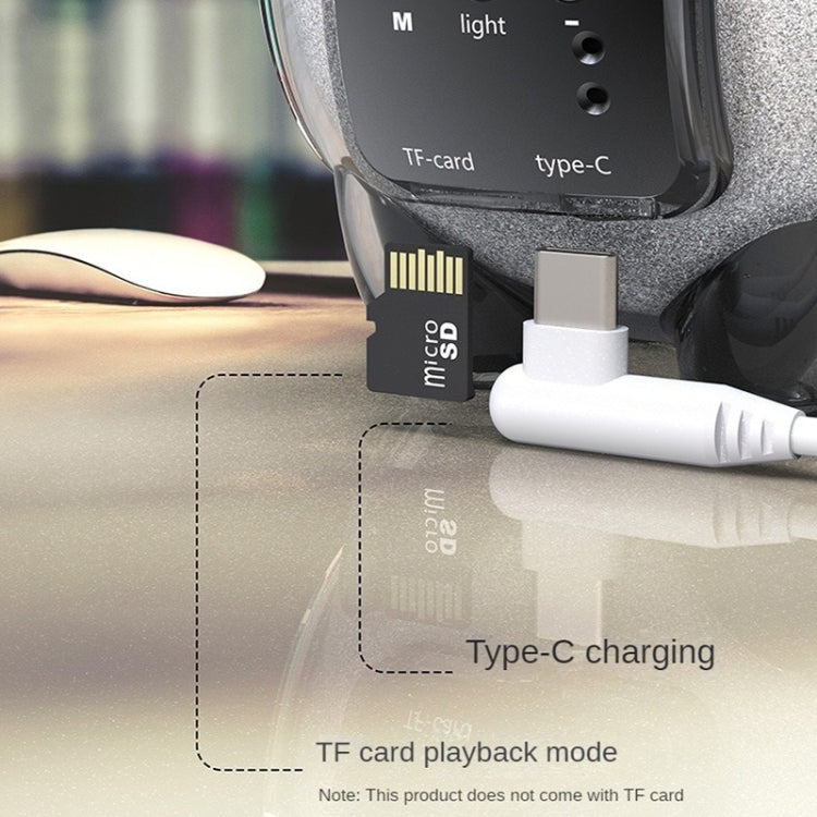 M18 Mini Space Panda Shape Wireless Bluetooth Speaker Desktop Portable Cartoon Audio(Blue) - Mini Speaker by PMC TechLife | Online Shopping South Africa | PMC TechLife