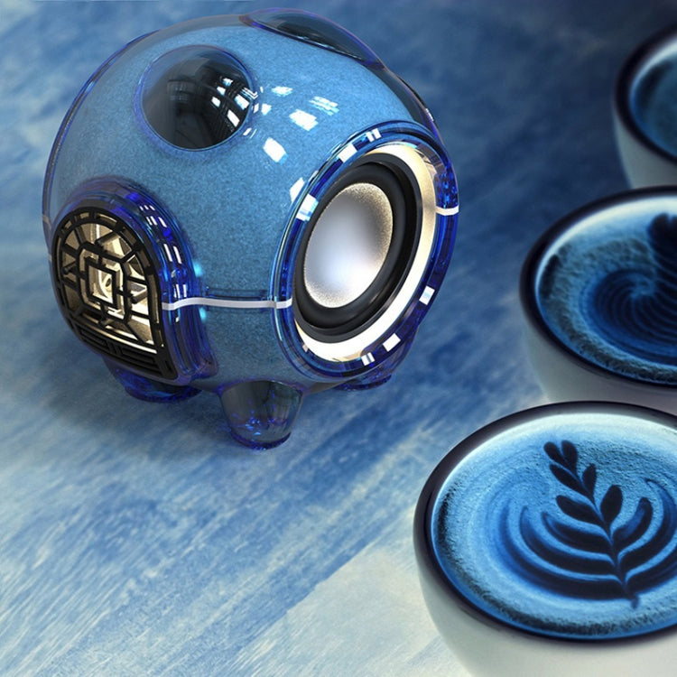 M18 Mini Space Panda Shape Wireless Bluetooth Speaker Desktop Portable Cartoon Audio(Blue) - Mini Speaker by PMC TechLife | Online Shopping South Africa | PMC TechLife