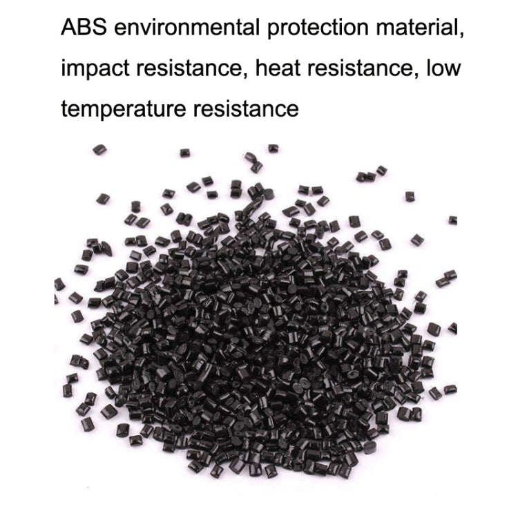 YM88013-Y Lightning Protection Version Network Straight-Through Head RJ45 Network Cable Double Pass Head(Black) - Lan Cable and Tools by PMC TechLife | Online Shopping South Africa | PMC TechLife