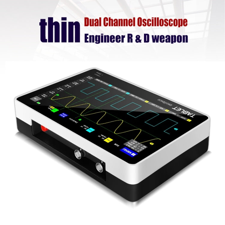 FNIRSI 1013D 1GS Sampling Dual Channel 100M Bandwidth Digital Oscilloscope, US Plug(English) - free shipping - PMC TechLife - Order now!