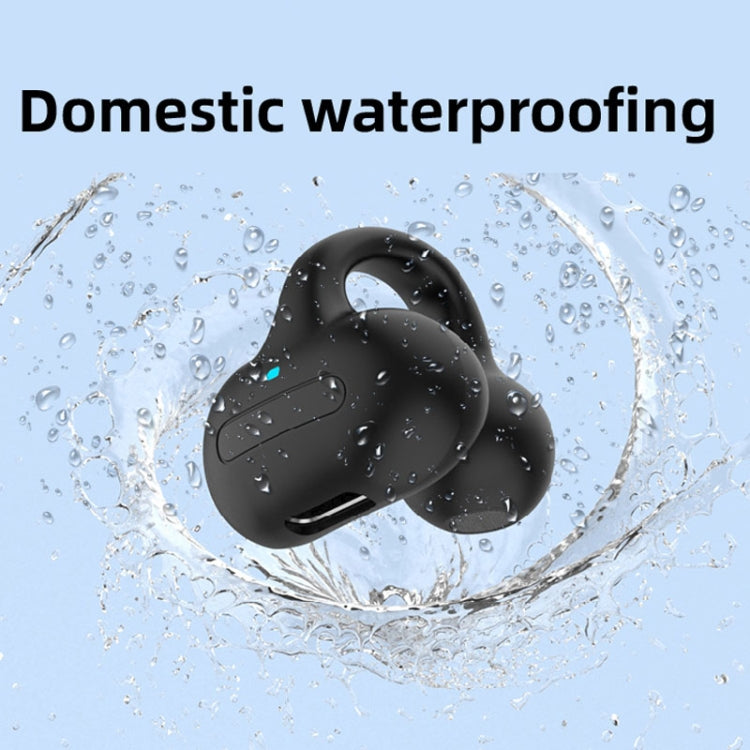 M-S8 Wireless Stereo Single Ear Clip-on Bluetooth Earphone(Pink) - Bluetooth Earphone by PMC TechLife | Online Shopping South Africa | PMC TechLife