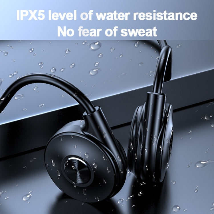 M1 Stereo Sound Running Sports Bone Conduction Bluetooth Earphones With Microphone(Pink) - Neck-mounted Earphone by PMC TechLife | Online Shopping South Africa | PMC TechLife