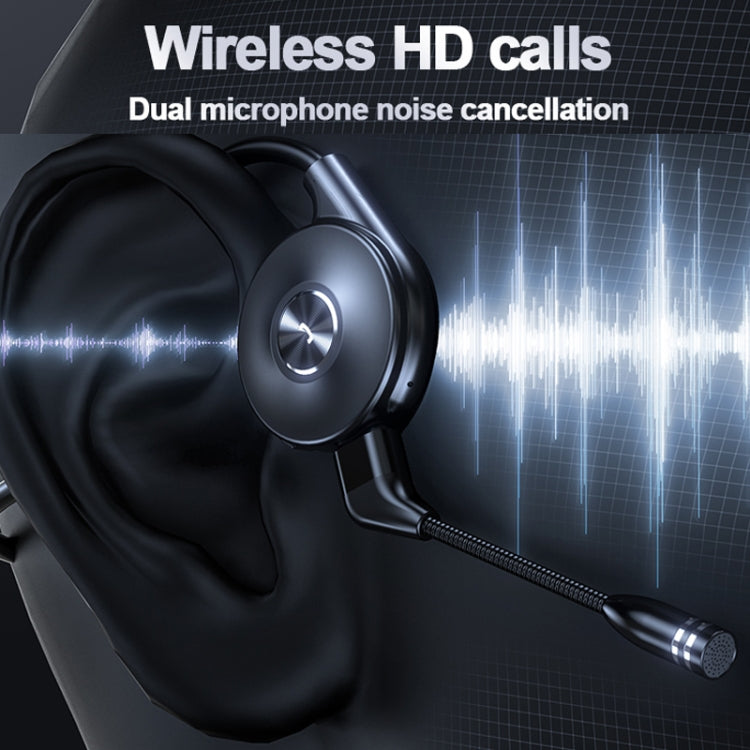 M1 Stereo Sound Running Sports Bone Conduction Bluetooth Earphones With Microphone(Pink) - Neck-mounted Earphone by PMC TechLife | Online Shopping South Africa | PMC TechLife