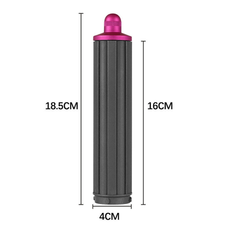 For Dyson Airwrap Hair Dryer HS01 / HS05 / HD08 18.6 x 4cm Upgraded Long Curling Barrels Nozzle With Short Adapter Rose Red - free shipping - PMC TechLife - Order now!