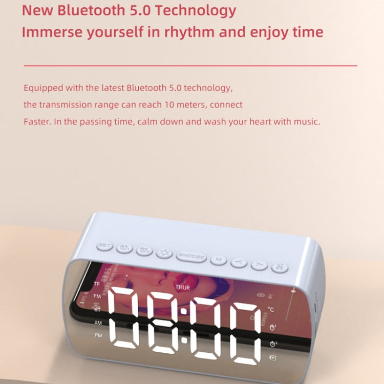 Q5 Outdoor Portable Card Bluetooth Speaker Small Clock Radio, Color: Black 1400mAh - Mini Speaker by PMC TechLife | Online Shopping South Africa | PMC TechLife