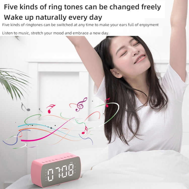Q5 Outdoor Portable Card Bluetooth Speaker Small Clock Radio, Color: Black 1400mAh - Mini Speaker by PMC TechLife | Online Shopping South Africa | PMC TechLife