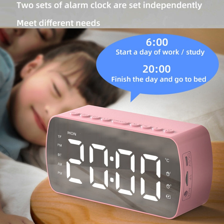 Q5 Outdoor Portable Card Bluetooth Speaker Small Clock Radio, Color: Black 1400mAh - Mini Speaker by PMC TechLife | Online Shopping South Africa | PMC TechLife