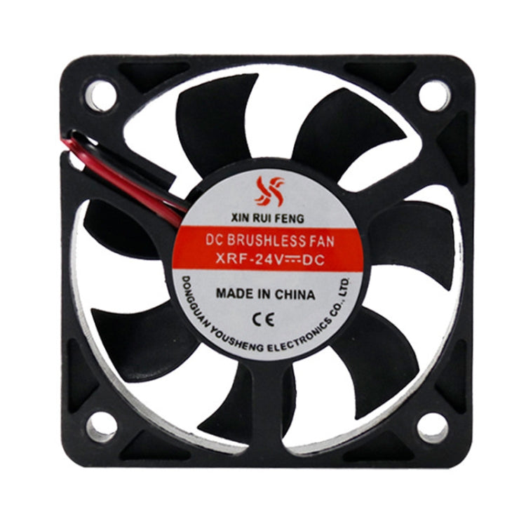 3pcs XIN RUI FENG 24V Ball Bearing 5cm Silent DC Cooling Fan - Fan Cooling by XIN RUI FENG | Online Shopping South Africa | PMC TechLife | Buy Now Pay Later Mobicred