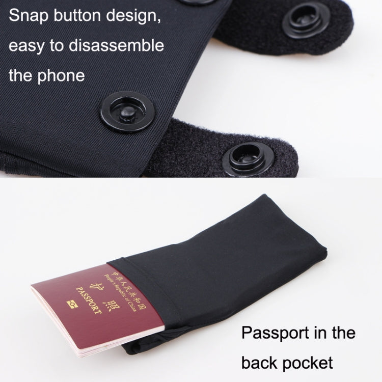 7 Inch Mobile Phone Outdoor Sports Wrist Bag Elastic Close-fitting Mini Arm Bag(Rose Red) - free shipping - PMC TechLife - Order now!