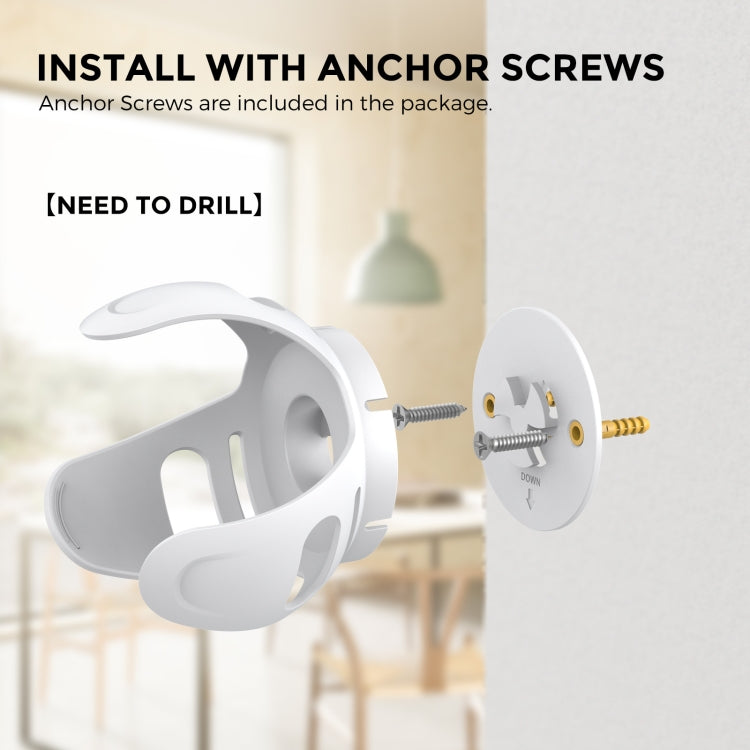 For Amazon Echo Dot 4/5 AhaStyle PT183 Speaker Wall Storage Stand(Black) - Speaker Bracket by AhaStyle | Online Shopping South Africa | PMC TechLife | Buy Now Pay Later Mobicred