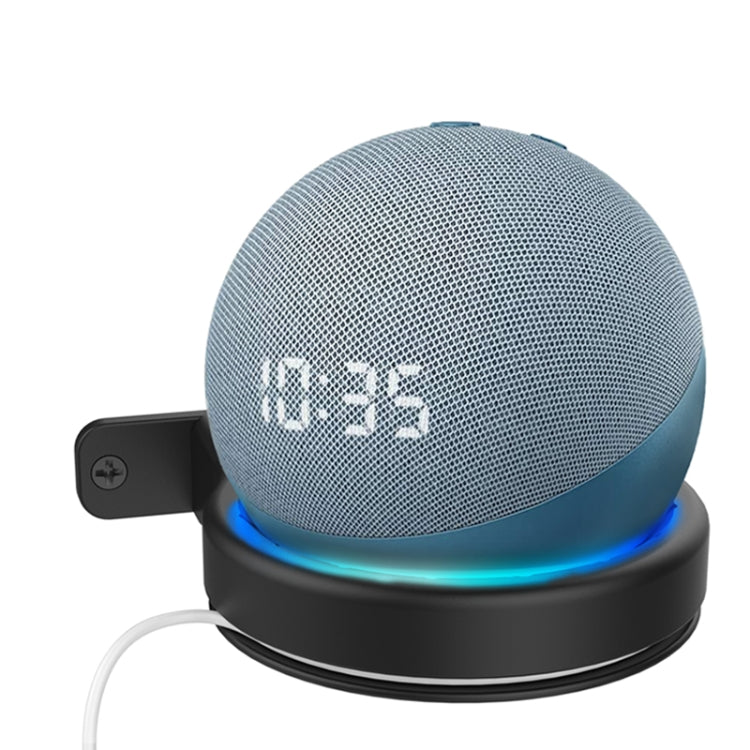 For Apple HomePod Mini AhaStyle DD96 Stand Wall Storage Stand(Black) - Speaker Bracket by AhaStyle | Online Shopping South Africa | PMC TechLife | Buy Now Pay Later Mobicred