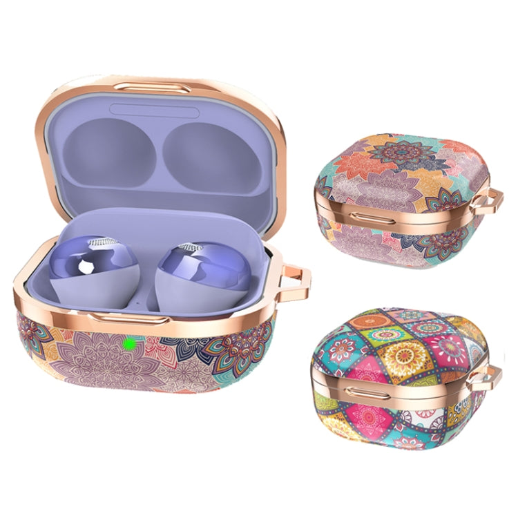 AhaStyle WG01 TPU Drop Resistant Earphone Case For Samsung Galaxy Buds Pro / Live / 2 / 2Pro(Mandala) - Samsung Earphone Case by PMC TechLife | Online Shopping South Africa | PMC TechLife