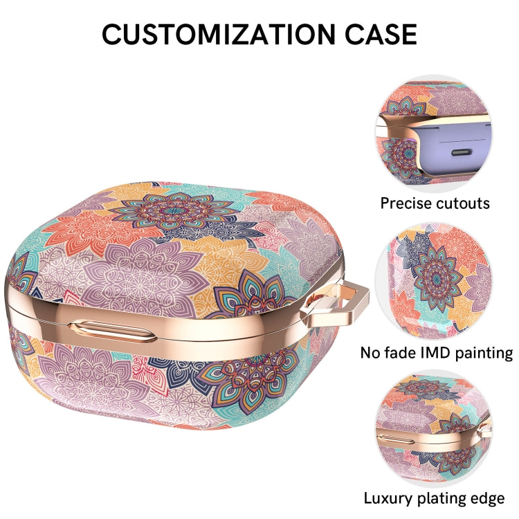 AhaStyle WG01 TPU Drop Resistant Earphone Case For Samsung Galaxy Buds Pro / Live / 2 / 2Pro(Mandala) - Samsung Earphone Case by PMC TechLife | Online Shopping South Africa | PMC TechLife