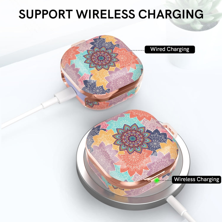 AhaStyle WG01 TPU Drop Resistant Earphone Case For Samsung Galaxy Buds Pro / Live / 2 / 2Pro(Mandala) - Samsung Earphone Case by PMC TechLife | Online Shopping South Africa | PMC TechLife