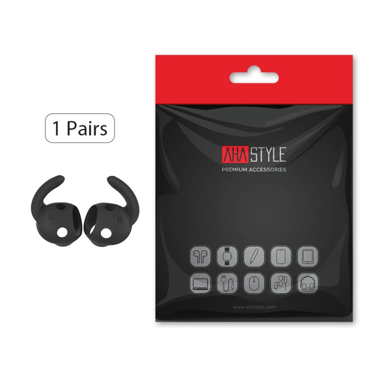 For Beats Studio Buds AhaStyle PT172 Earphone Silicone Ear Caps, Style: Earcap (Black) - Anti-dust & Ear Caps by AhaStyle | Online Shopping South Africa | PMC TechLife | Buy Now Pay Later Mobicred