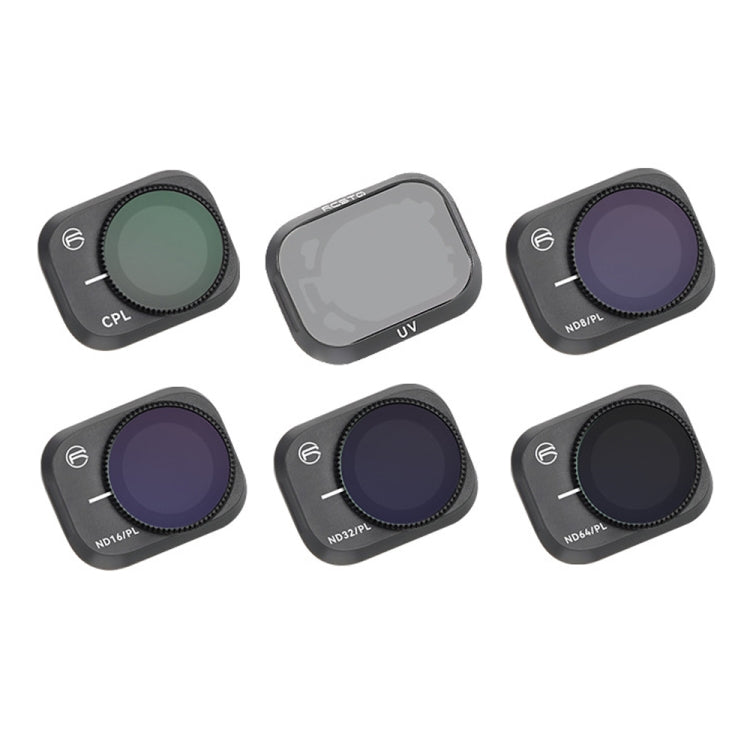 For DJI Mini 3 Pro RCSTQ PL Filters Drone Accessoires 6 In 1 UV+CPL+ND/PL 8/16/32/64 - free shipping - PMC TechLife - Order now!