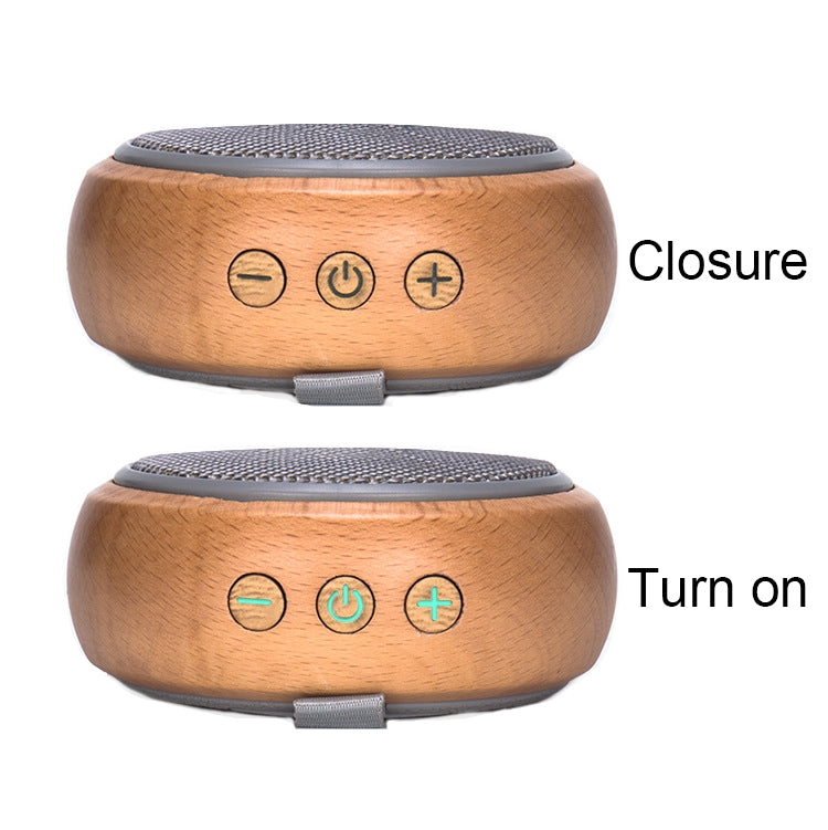 BT810 Small Outdoor Portable Wooden Bluetooth Speaker Support TF Card & 3.5mm AUX(Silver Gray) - Mini Speaker by PMC TechLife | Online Shopping South Africa | PMC TechLife | Buy Now Pay Later Mobicred