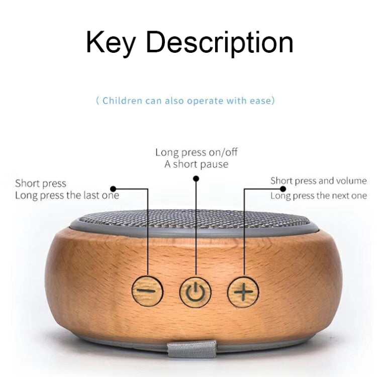 BT810 Small Outdoor Portable Wooden Bluetooth Speaker Support TF Card & 3.5mm AUX(Black) - Mini Speaker by PMC TechLife | Online Shopping South Africa | PMC TechLife