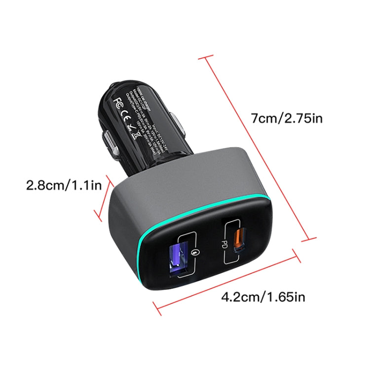 For DJI Mavic 3/Mini 2 RCSTQ 100W 2 In 1 Car Charger - free shipping - PMC TechLife - Order now!