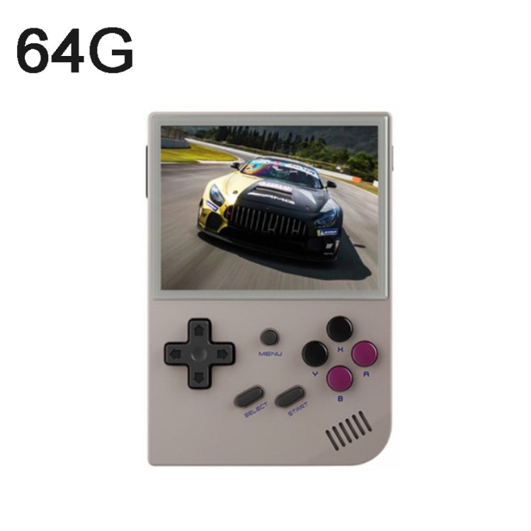 ANBERNIC RG35XX 3.5-inch Retro Handheld Game Console Open Source Game Player 64G 5000+ Games(Grey) - free shipping - PMC TechLife - Order now!